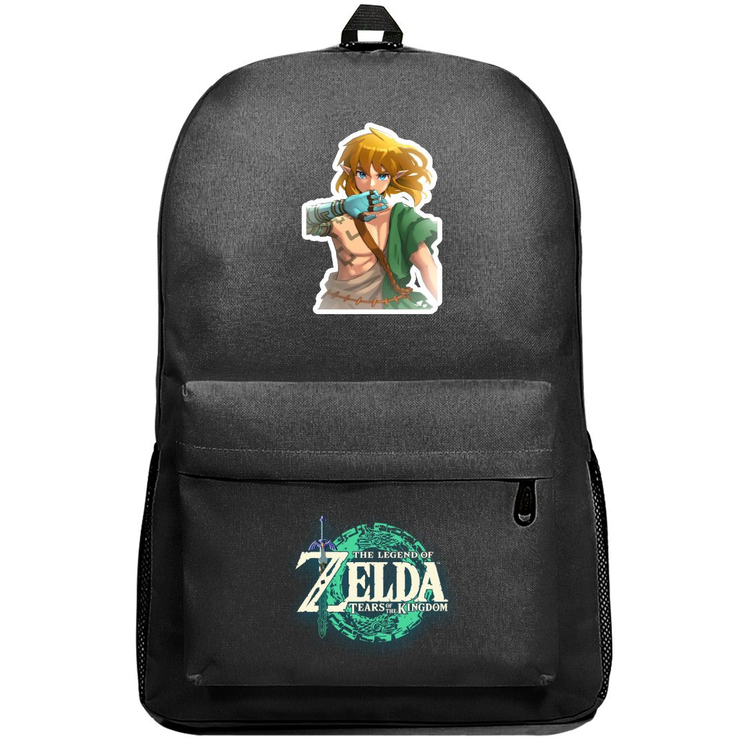 The Legend of Zelda Link Backpack SuperPack - Link Standing Illustration Art