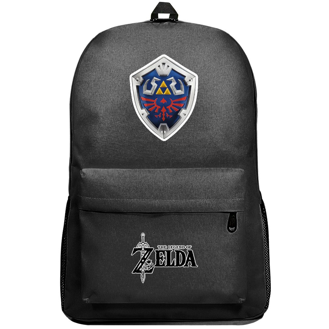 The Legend of Zelda Backpack SuperPack - The Legend of Zelda Link Shield Sticker
