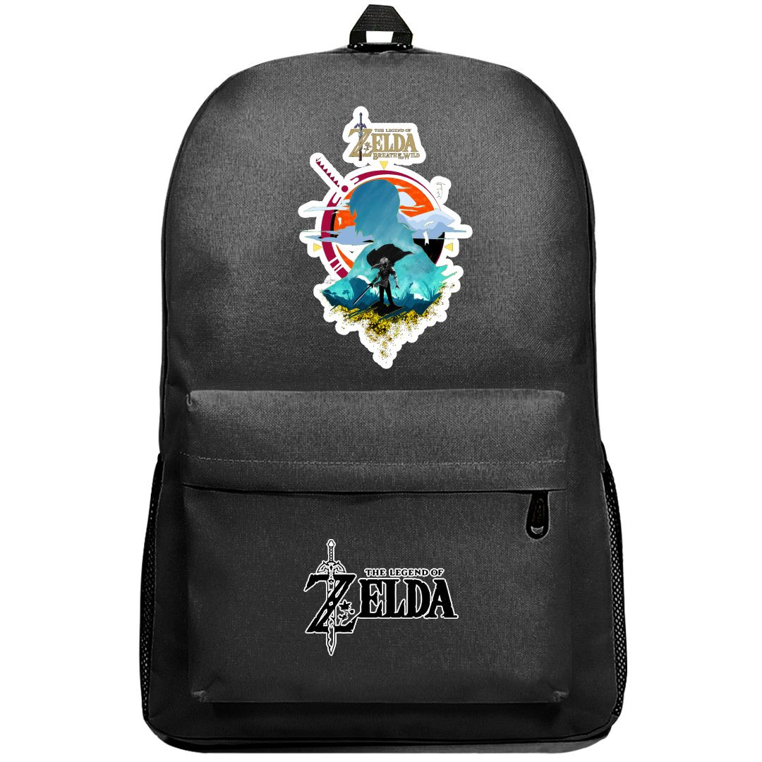 The Legend of Zelda Wolf Link Backpack SuperPack - The Legend of Zelda Twilight Art Sticker