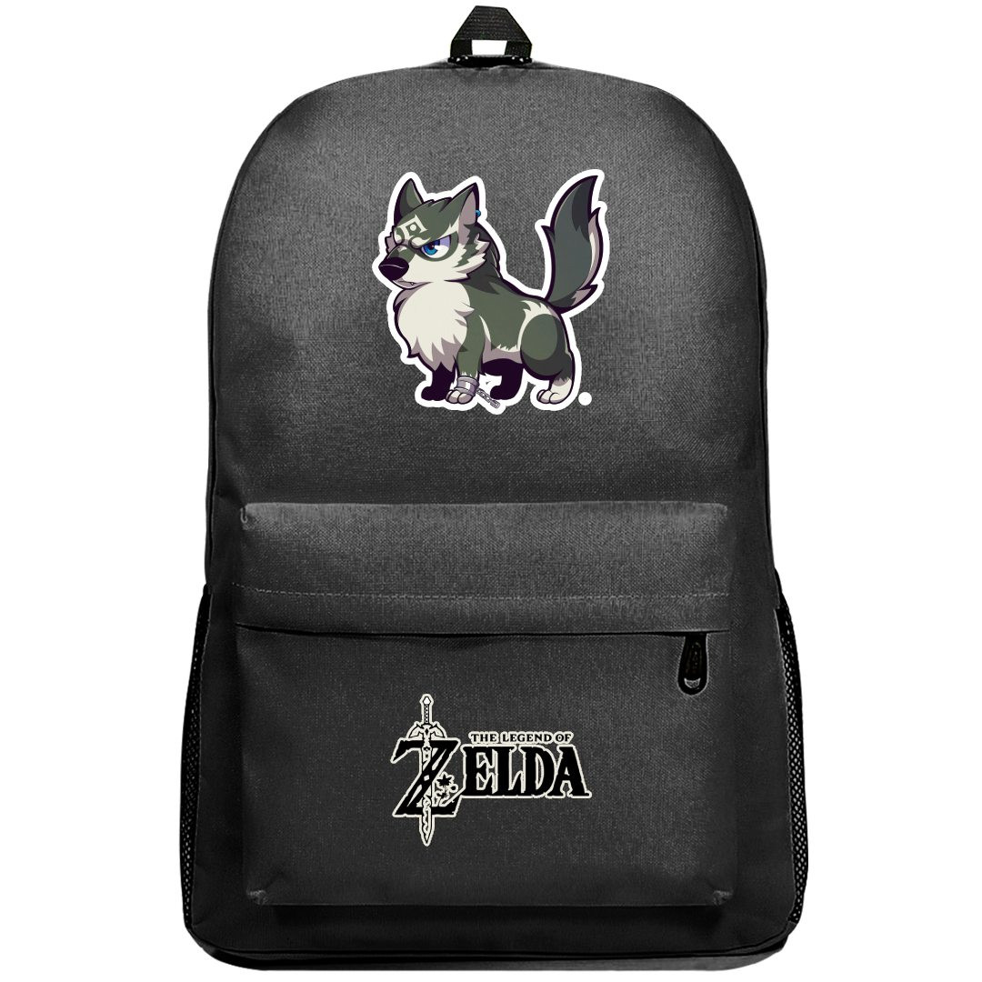 The Legend of Zelda Wolf Link Backpack SuperPack - Wolf Link Chibi Art