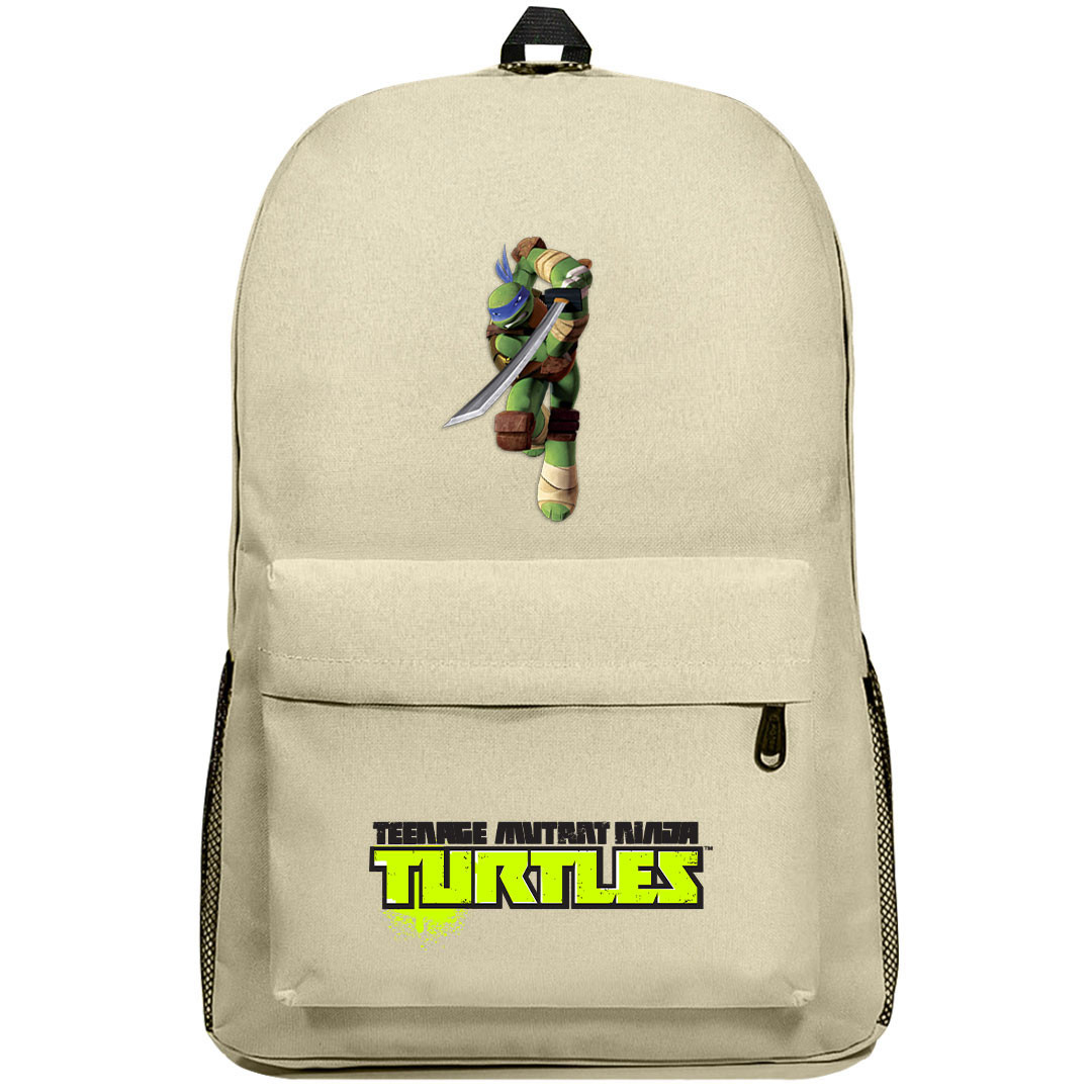 Ninja Turtles Leonardo Backpack SuperPack - Leonardo Rise Of The Teenage Mutant Ninja Turtles 2012 Sword Attack