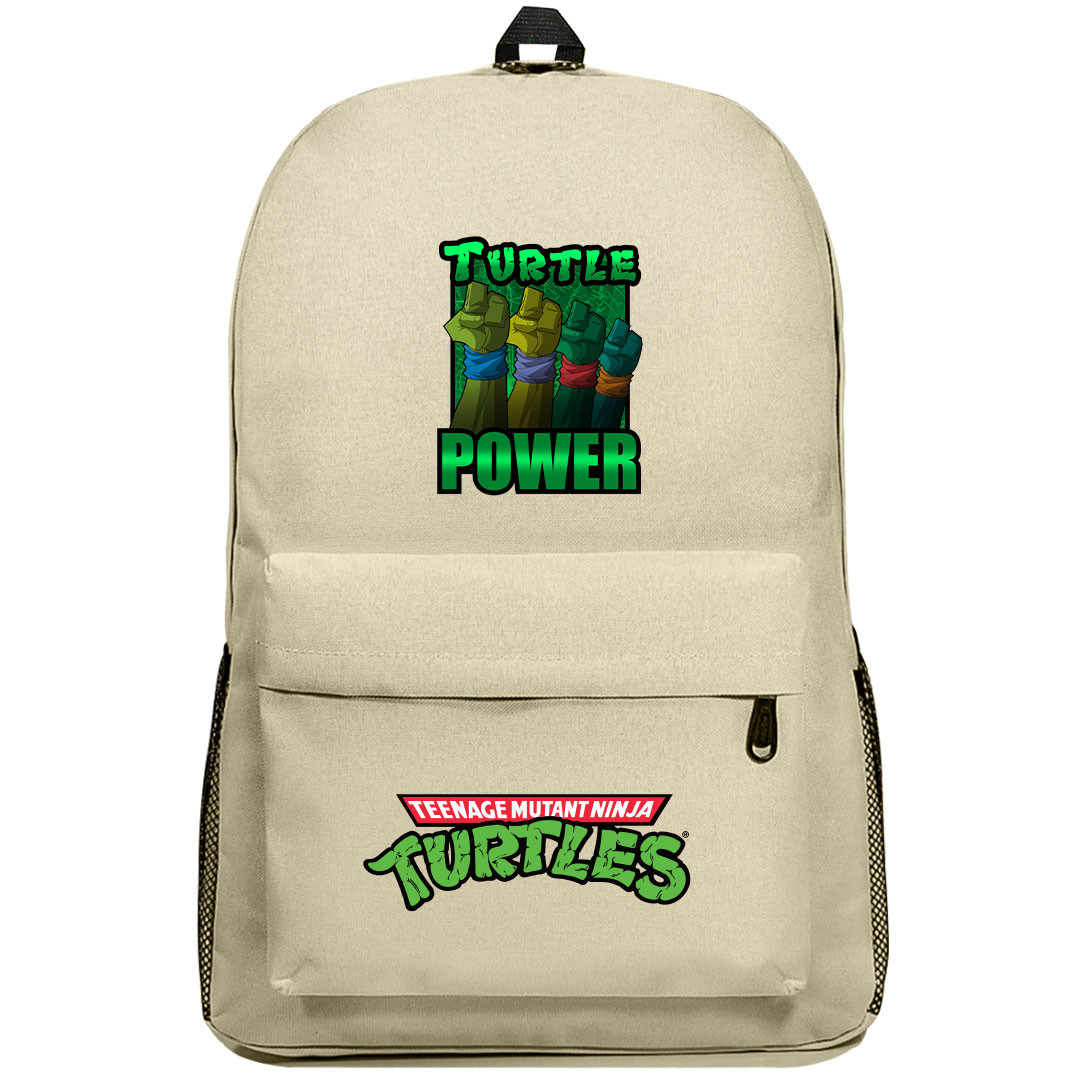 Ninja Turtles Backpack SuperPack - Turtle Power Rise Of The Teenage Mutant Ninja Turtles 1987
