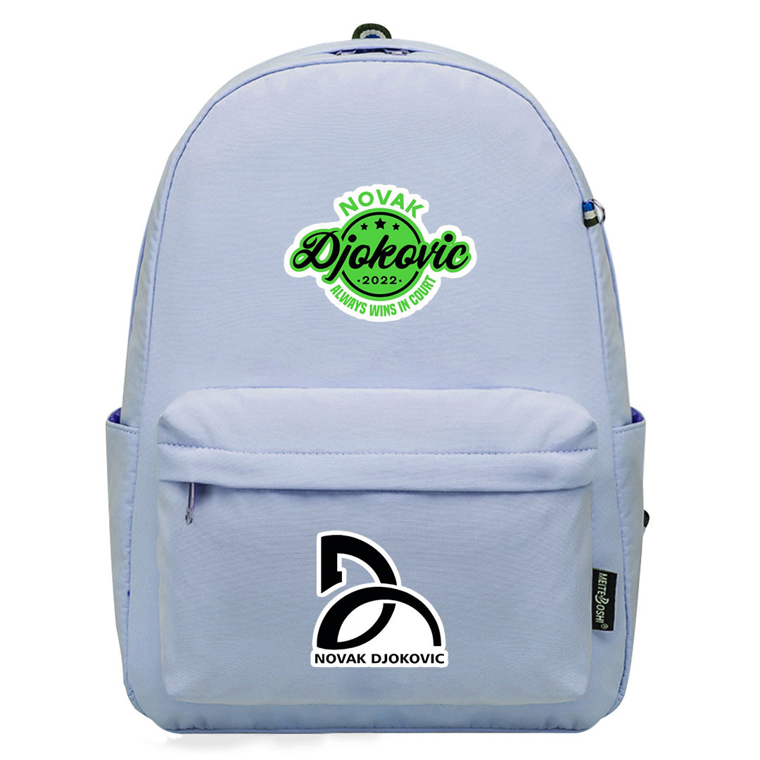 Novak Djokovic Backpack SuperPack - Novak Djokovic Quote Sticker Art
