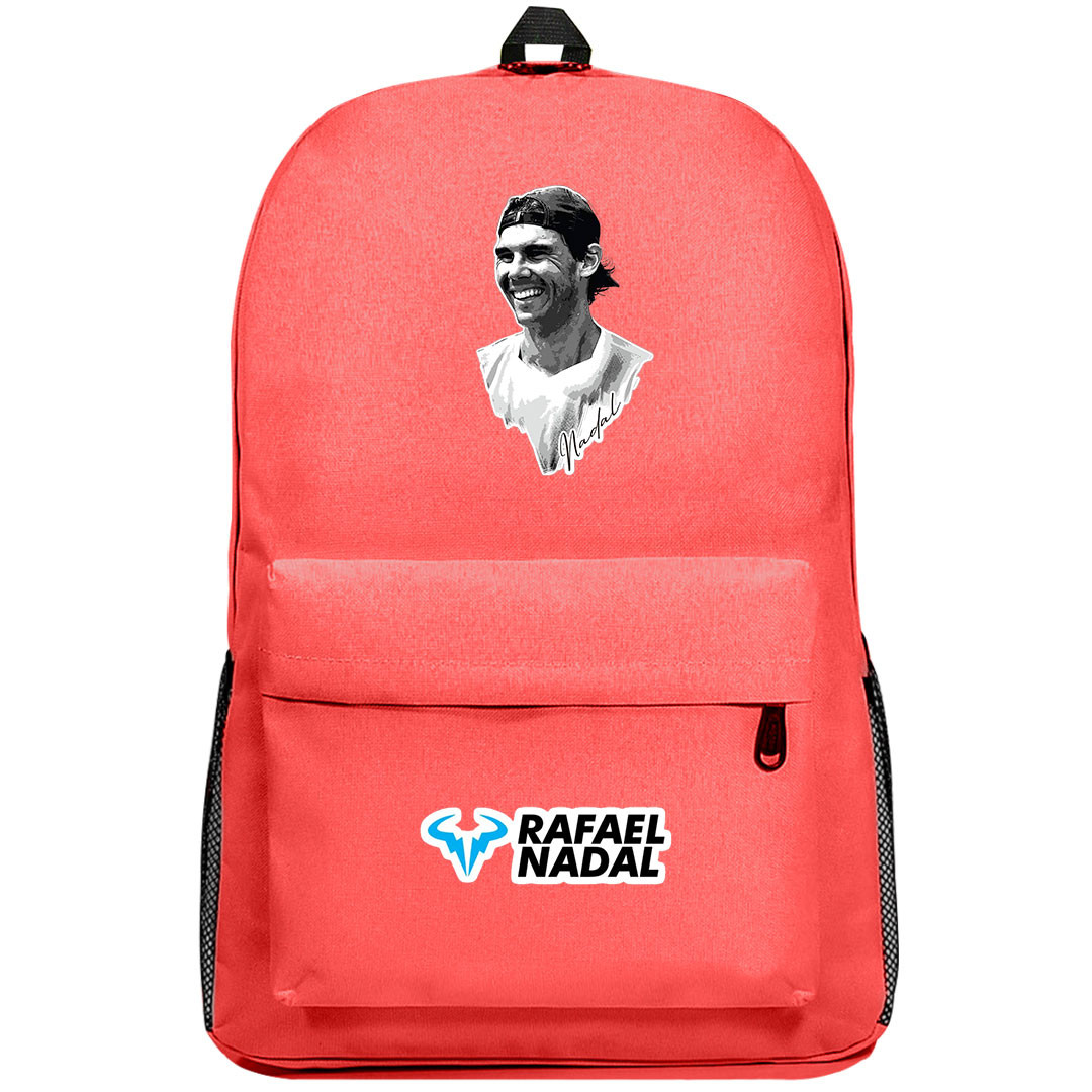 Rafael Nadal Backpack SuperPack - Rafael Nadal Smiling Watercolor Style