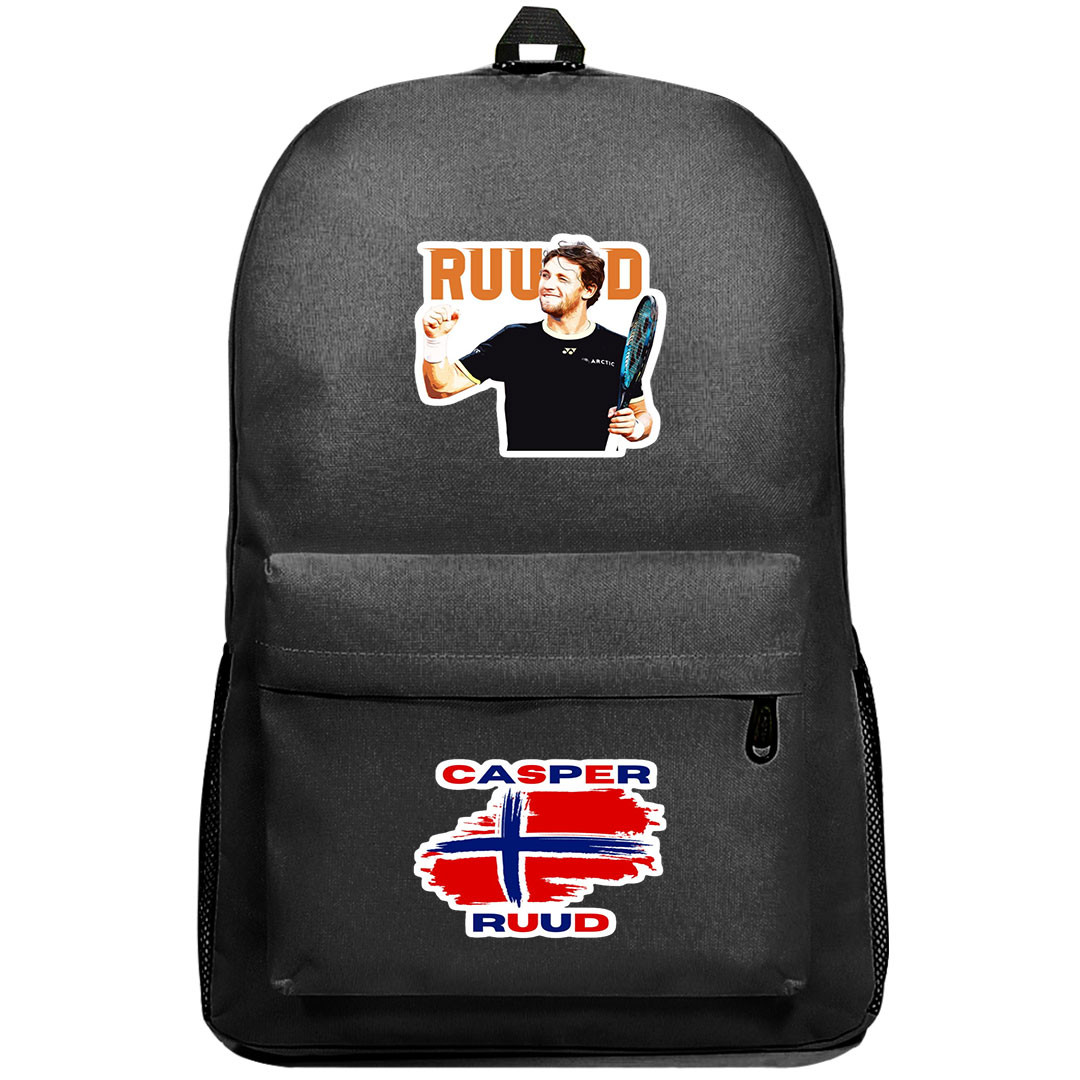 Casper Ruud Backpack SuperPack - Casper Ruud Celebrating Win Photo Sticker