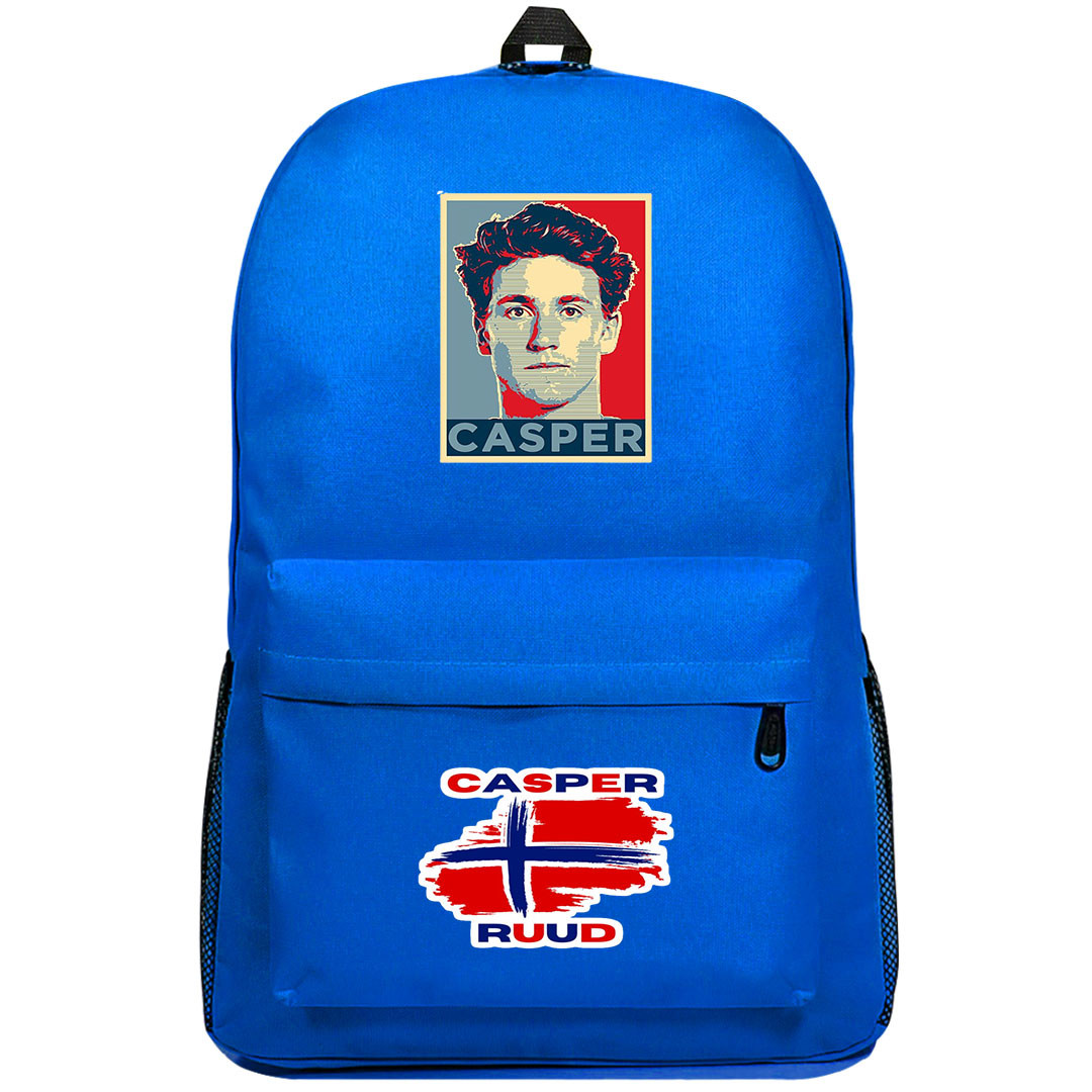 Casper Ruud Backpack SuperPack - Casper Ruud Photo Mosaic Art