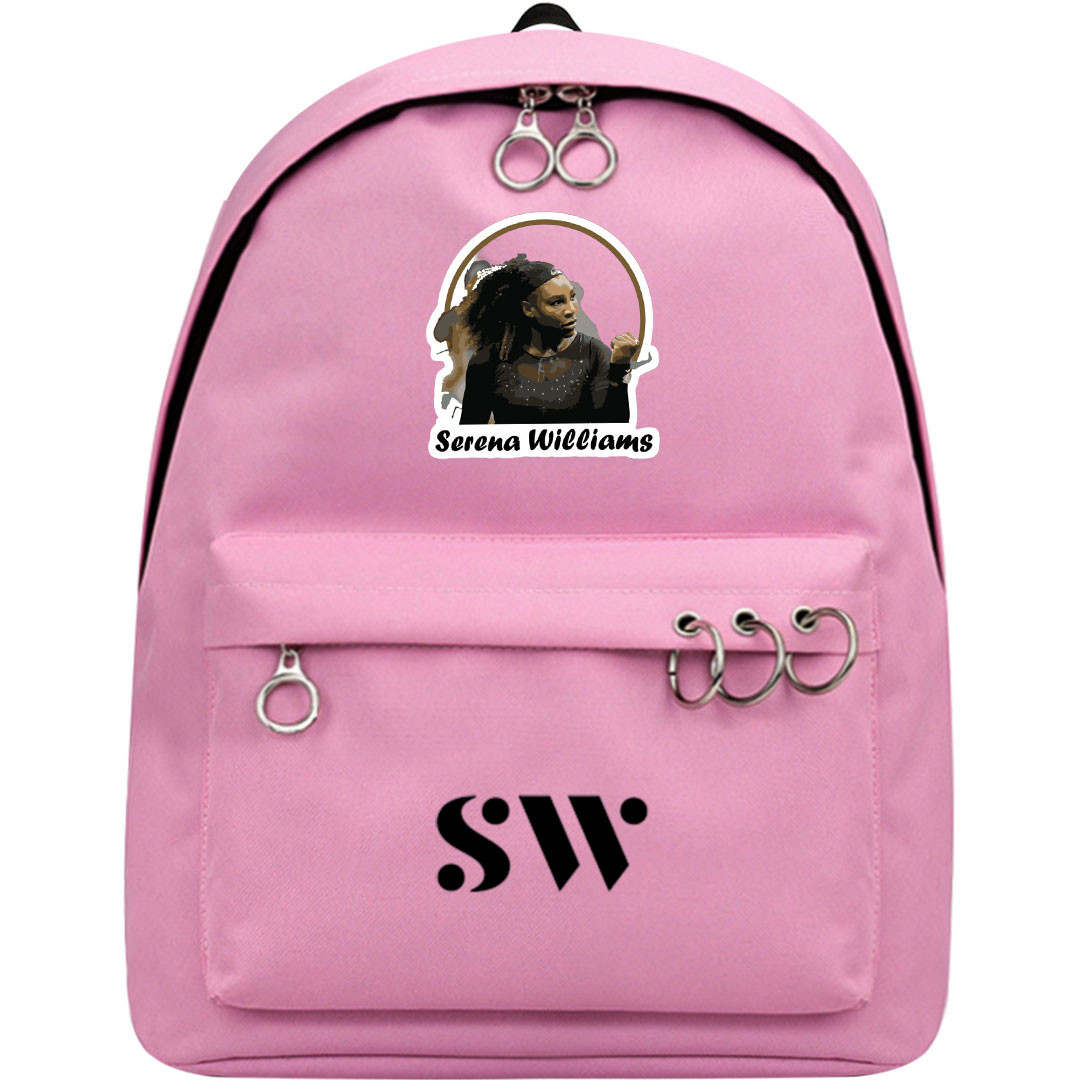 Serena Williams Backpack SuperPack - Serena Williams Celebrating Win Sticker Art