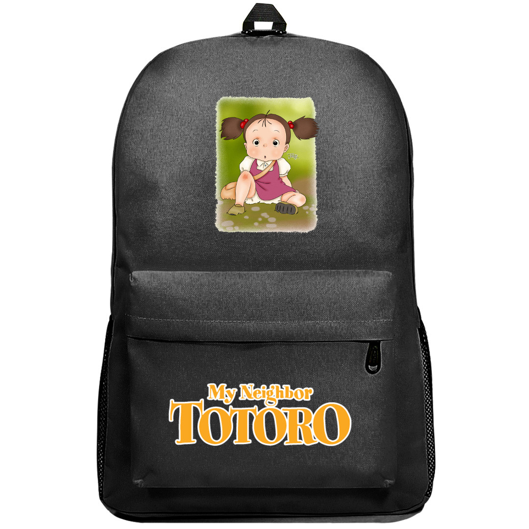 My Neighbor Totoro Mei Kusakabe Backpack SuperPack - Mei Kusakabe Sitting On The Grass