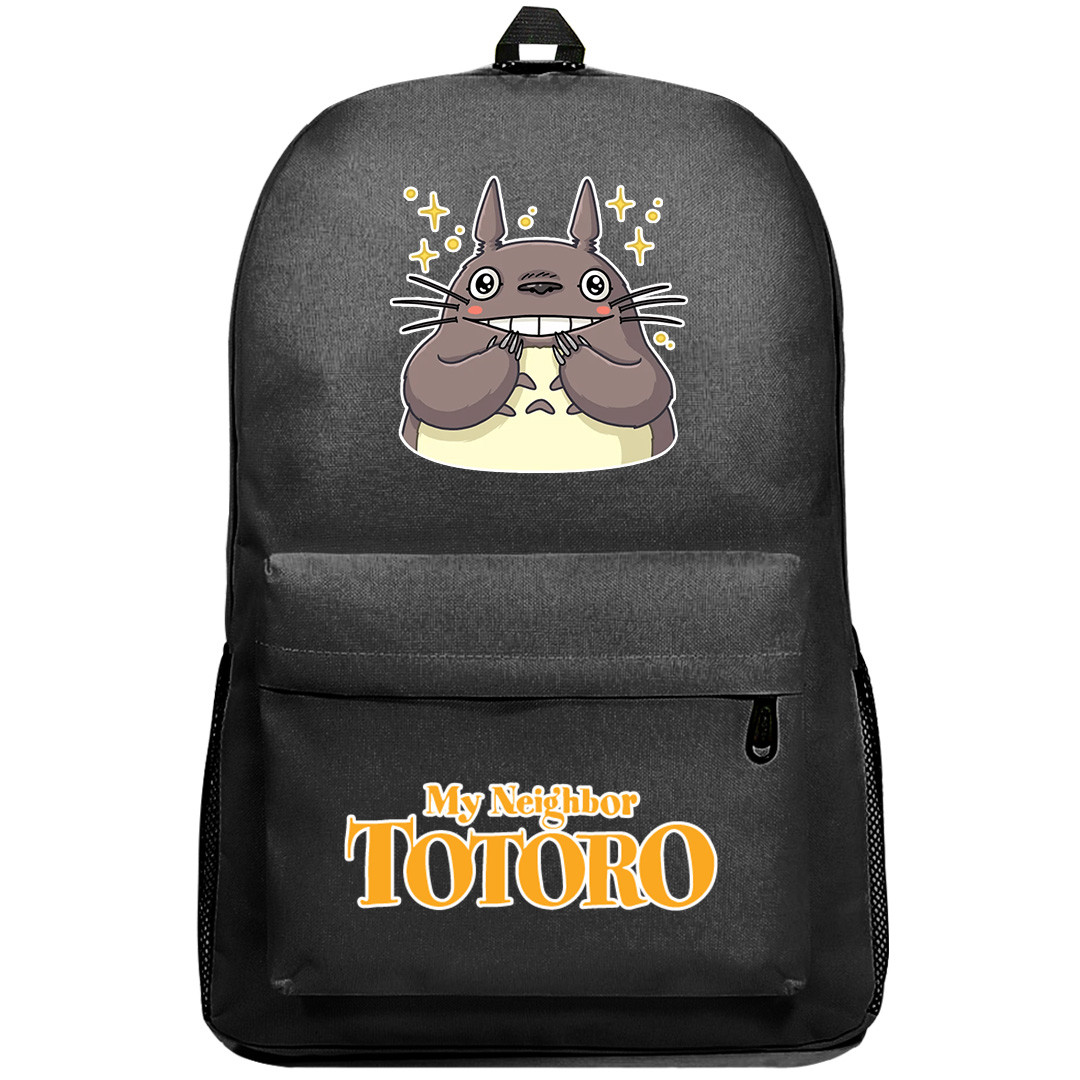 My Neighbor Totoro Backpack SuperPack - Totoro Big Cute Eyes Sticker Art