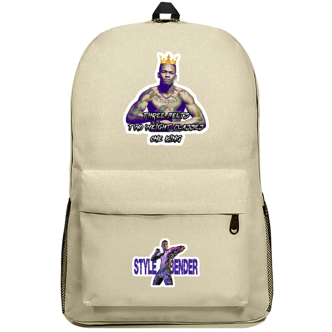 UFC Israel Adesanya Backpack SuperPack - Israel Adesanya King Sticker Art