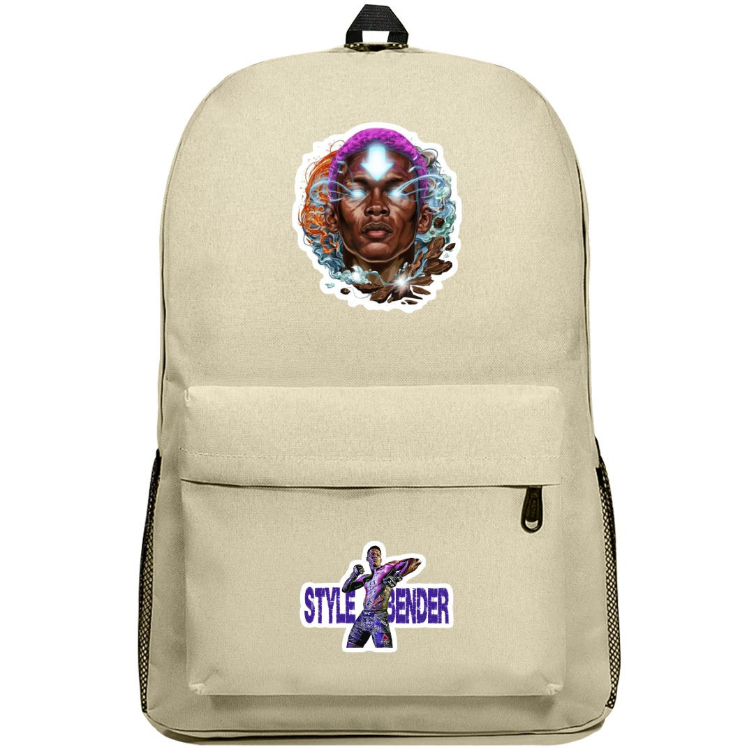 UFC Israel Adesanya Backpack SuperPack - Israel Adesanya The Last Style Bender Avatar Sticker Art