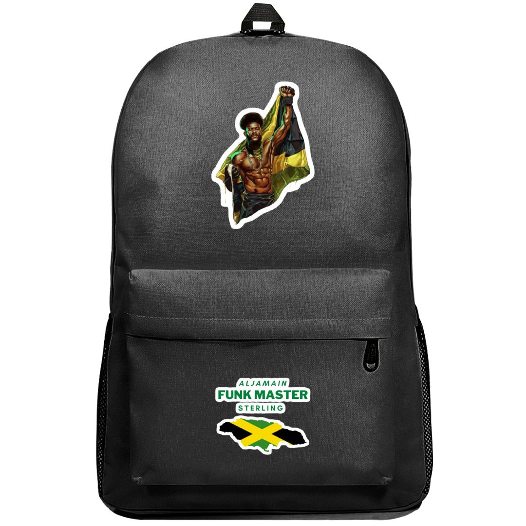 UFC Aljamain Sterling Backpack SuperPack - Aljamain Sterling Celebration Sticker Art