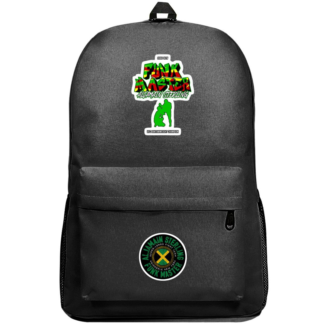 UFC Aljamain Sterling Backpack SuperPack - Aljamain Sterling Funk Master Word Art