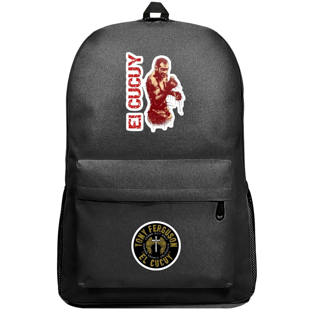 UFC Tony Ferguson Backpack SuperPack - Tony Ferguson El Cucuy Sticker Art