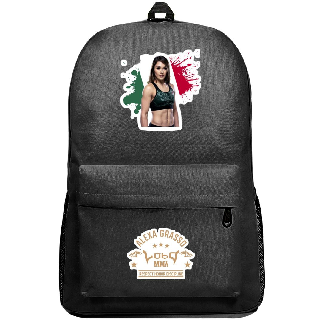 UFC Alexa Grasso Backpack SuperPack - Alexa Grasso Portrait Sticker Art