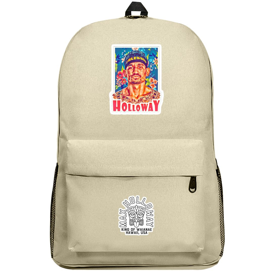 UFC Max Holloway Backpack SuperPack - Max Holloway Poster Art