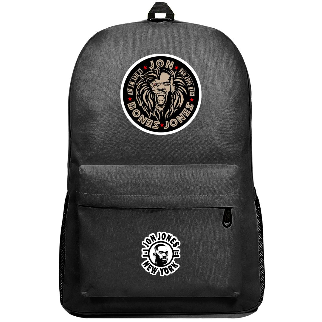 UFC Jon Jones Backpack SuperPack - Jon Jones Logo Sticker Art