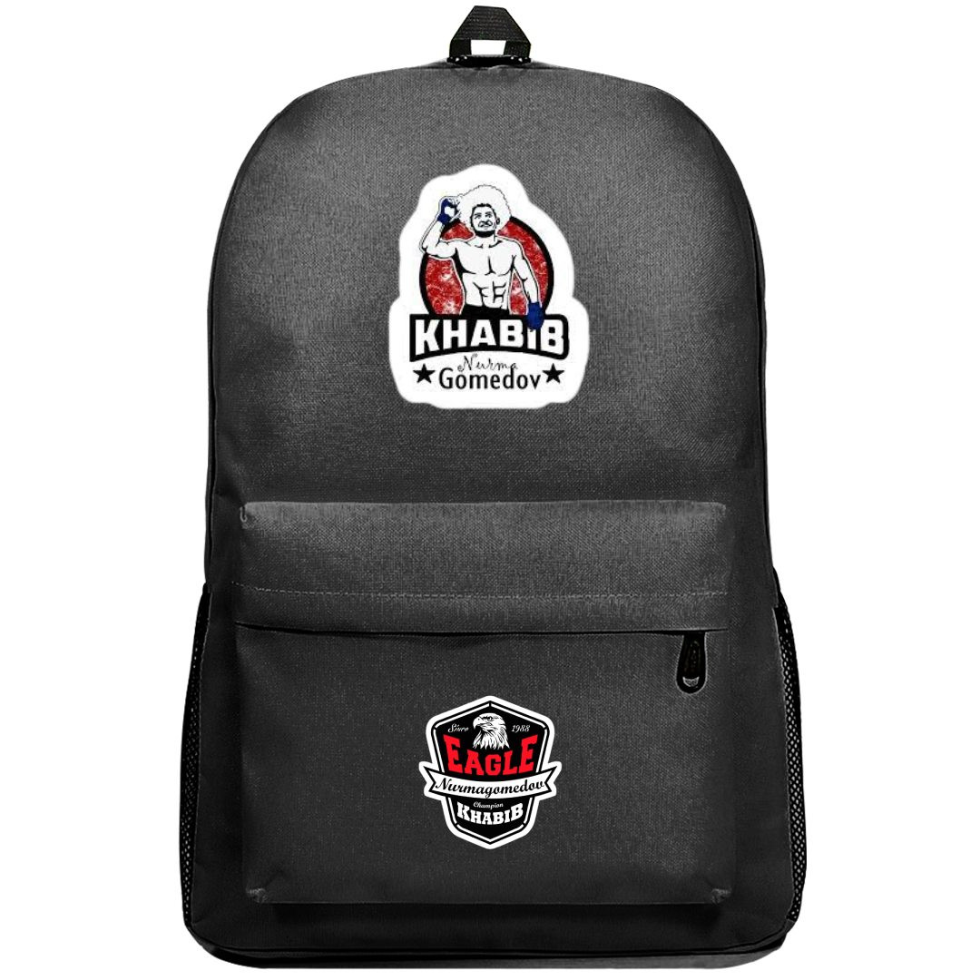 UFC Khabib Nurmagomedov Backpack SuperPack - Khabib Nurmagomedov Sticker Art