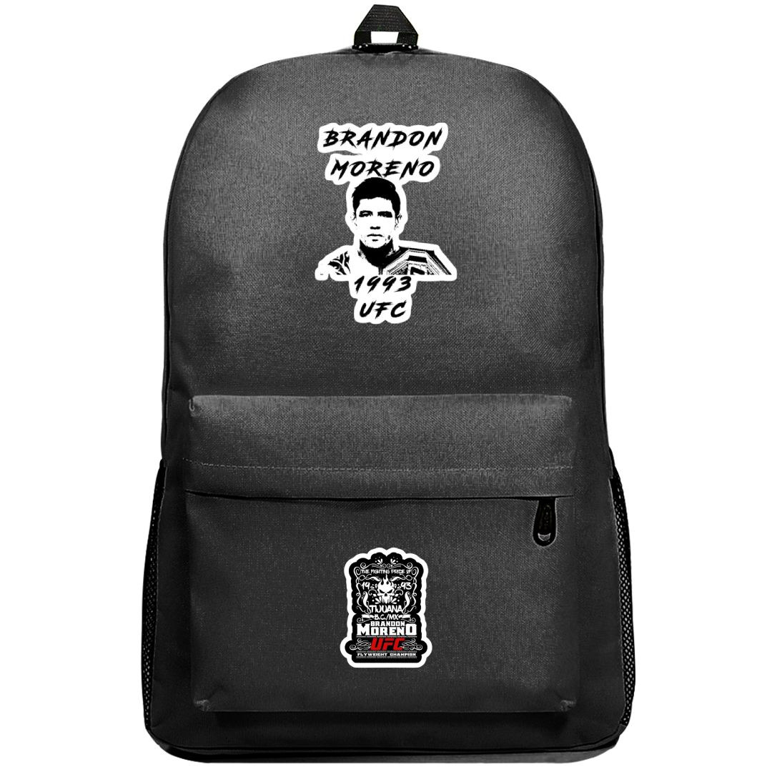 UFC Brandon Moreno Backpack SuperPack - Brandon Moreno Illustration Sticker Art