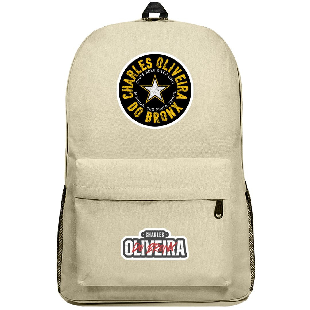 UFC Charles Oliveira Backpack SuperPack - Charles Oliveira Logo Sticker Art