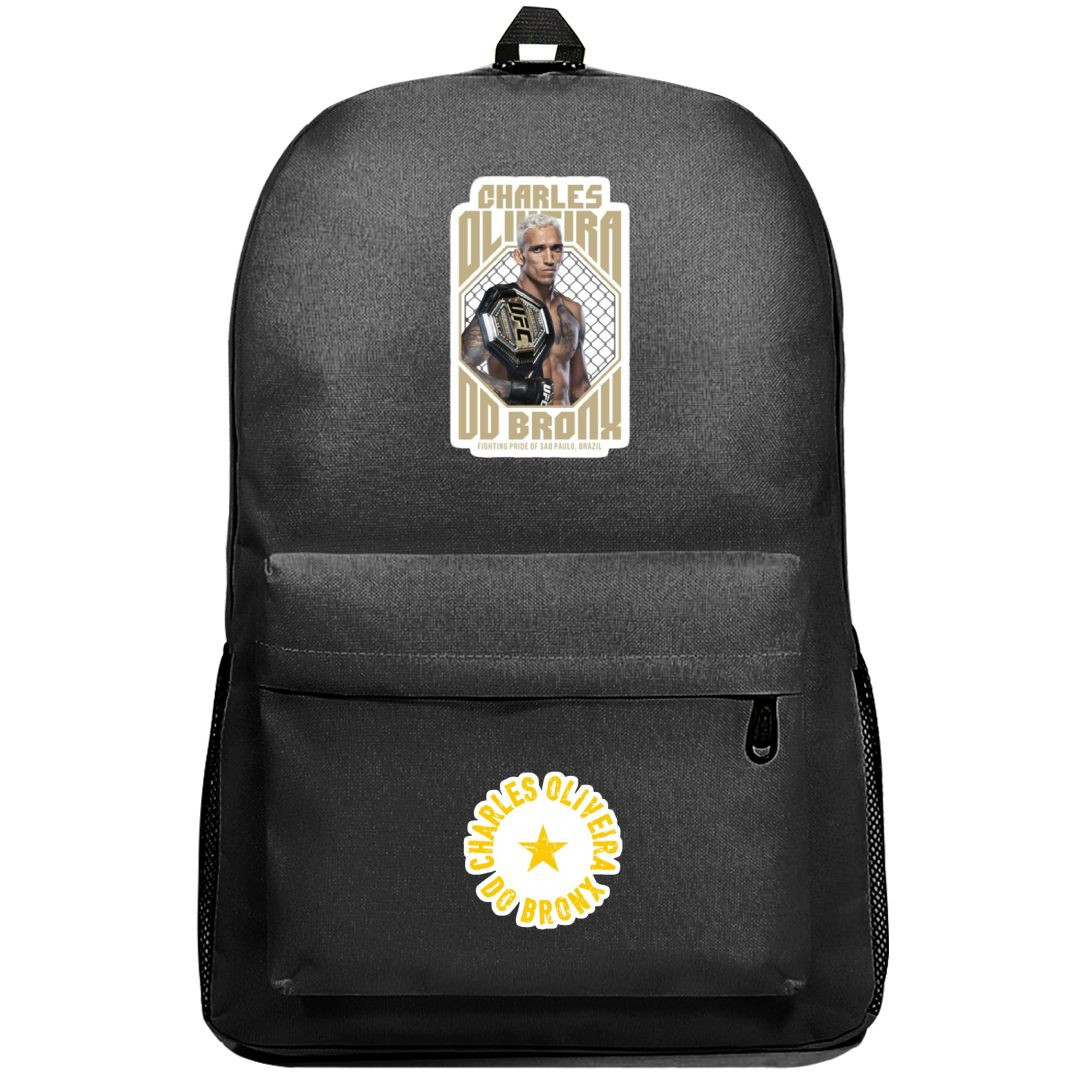 UFC Charles Oliveira Backpack SuperPack - Charles Oliveira With Title Belt