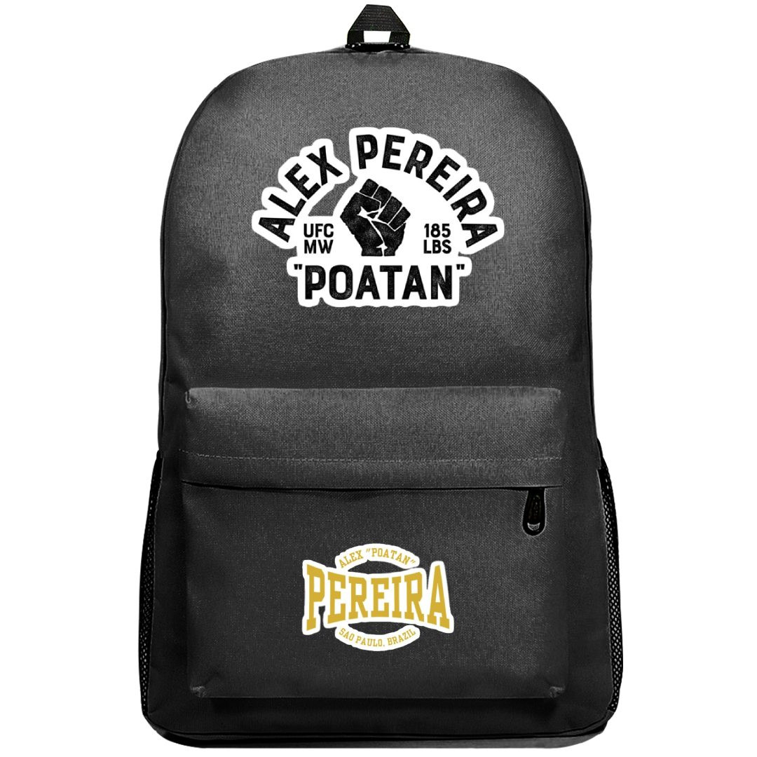 UFC Alex Pereira Backpack SuperPack - Alex Pereira Logo Sticker Art