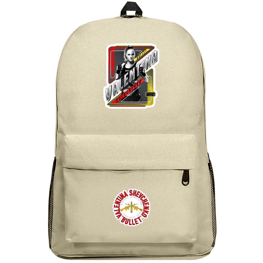 UFC Valentina Shevchenko Backpack SuperPack - Valentina Shevchenko Poster Art