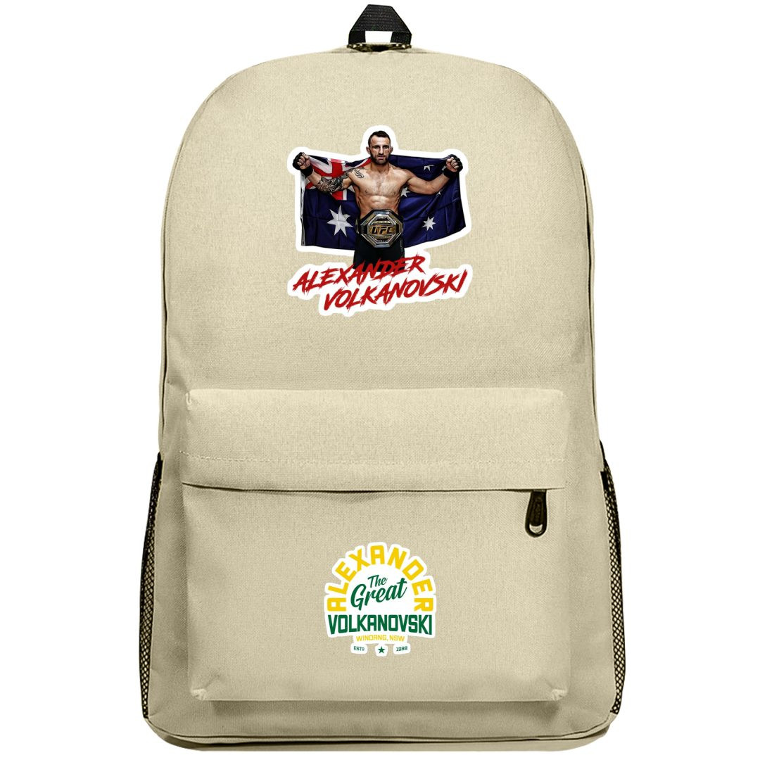 UFC Alexander Volkanovski Backpack SuperPack - Alexander Volkanovski Celebration Sticker Art