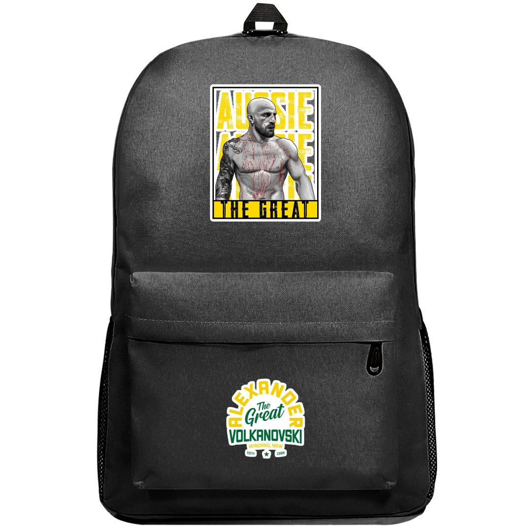 UFC Alexander Volkanovski Backpack SuperPack - Alexander Volkanovski The Great Sticker Art