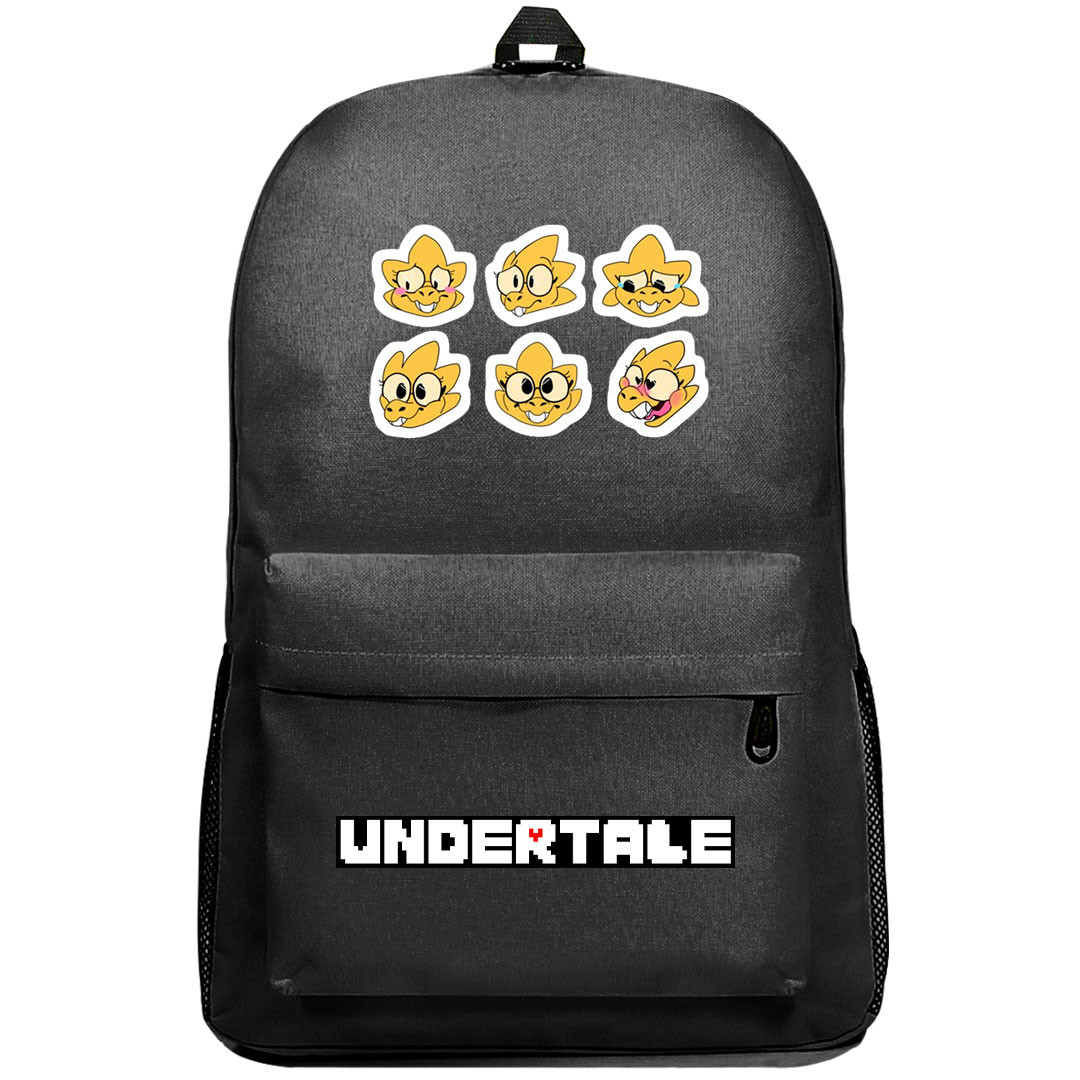 Undertale Alphys Backpack SuperPack - Alphys Expressions Sticker Art