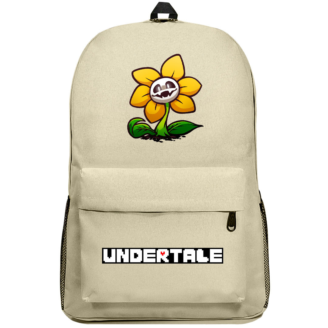 Undertale Flowey Backpack SuperPack - Flowey Smiling Portrait