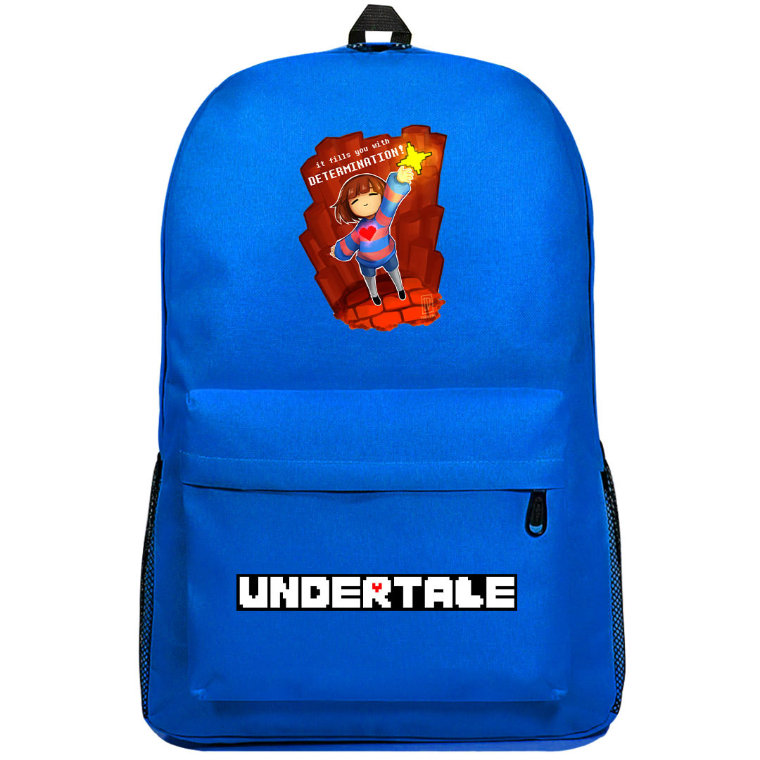 Undertale Frisk Backpack SuperPack - Frisk It Fills You With Determination