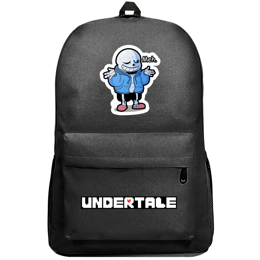 Undertale Sans Backpack SuperPack - Meh Sans Sticker Art