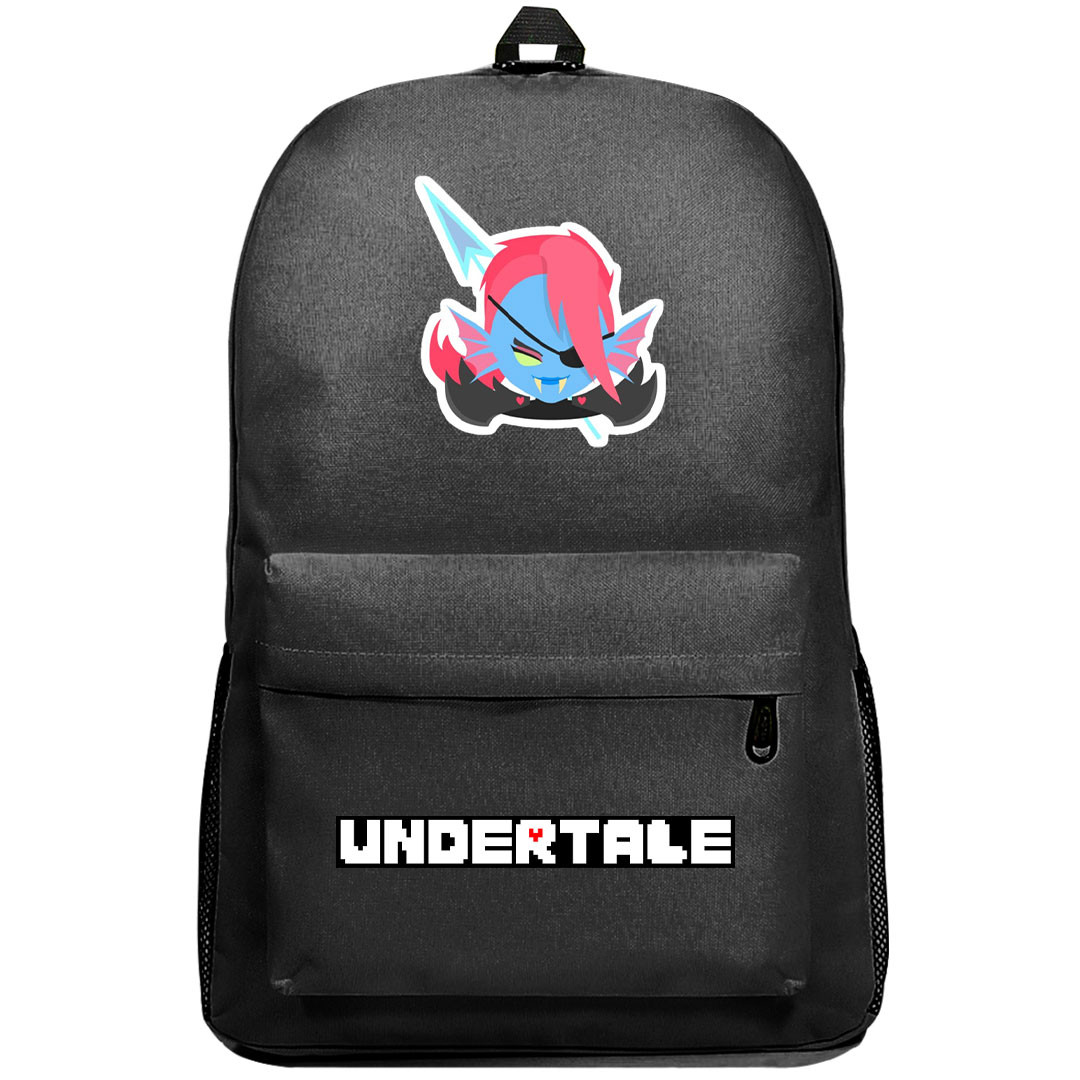 Undertale Undyne Backpack SuperPack - Undyne Avatar Cartoon Art