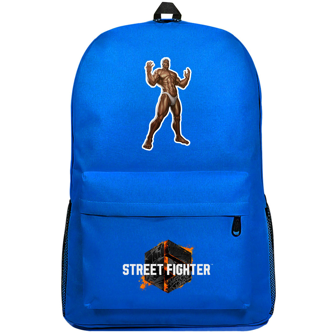 Street Fighter 6 Urien Backpack SuperPack - Urien Sticker Art