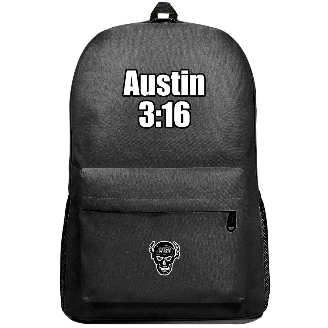 WWE Steve Austin Backpack SuperPack - Steve Austin 3:16 Sticker Art