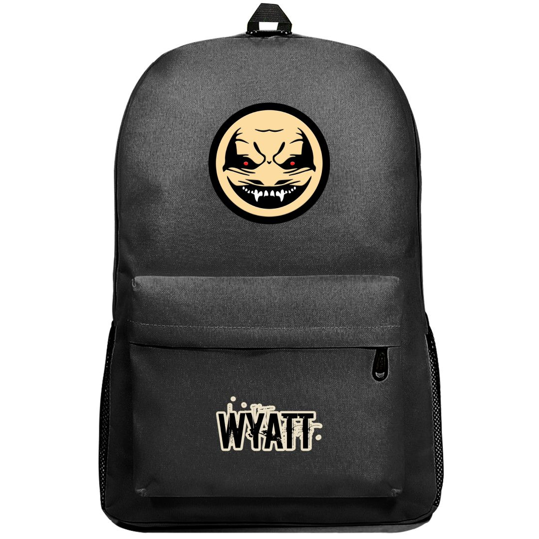 WWE Bray Wyatt Backpack SuperPack - Bray Wyatt The Fiend Logo Sticker Art