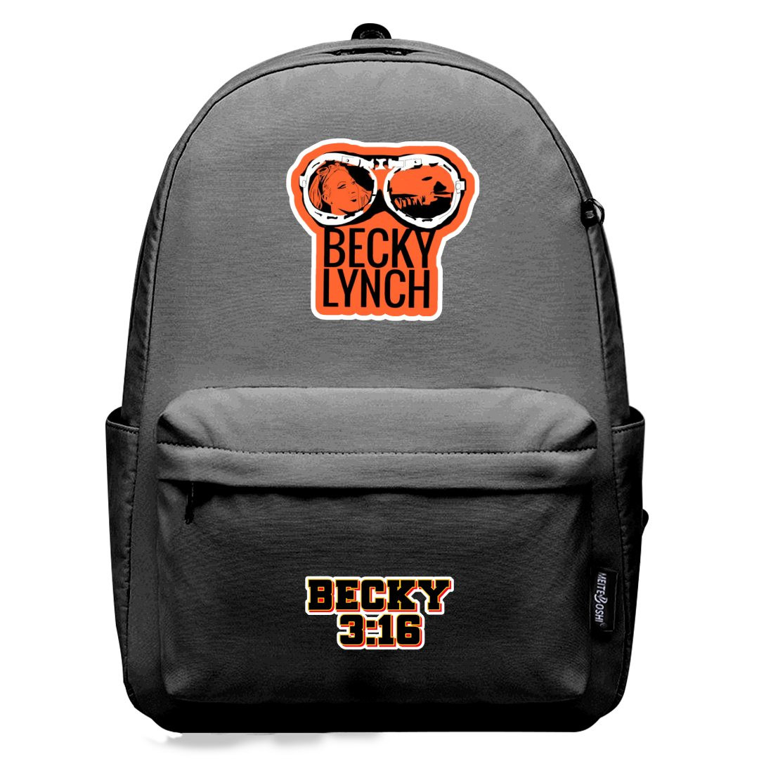 WWE Becky Lynch Backpack SuperPack - Becky Lynch Sunglass Vector Art