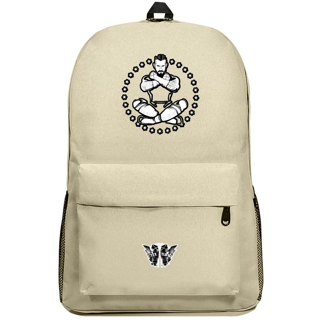 WWE CM Punk Backpack SuperPack - CM Punk Superstar Sticker Art