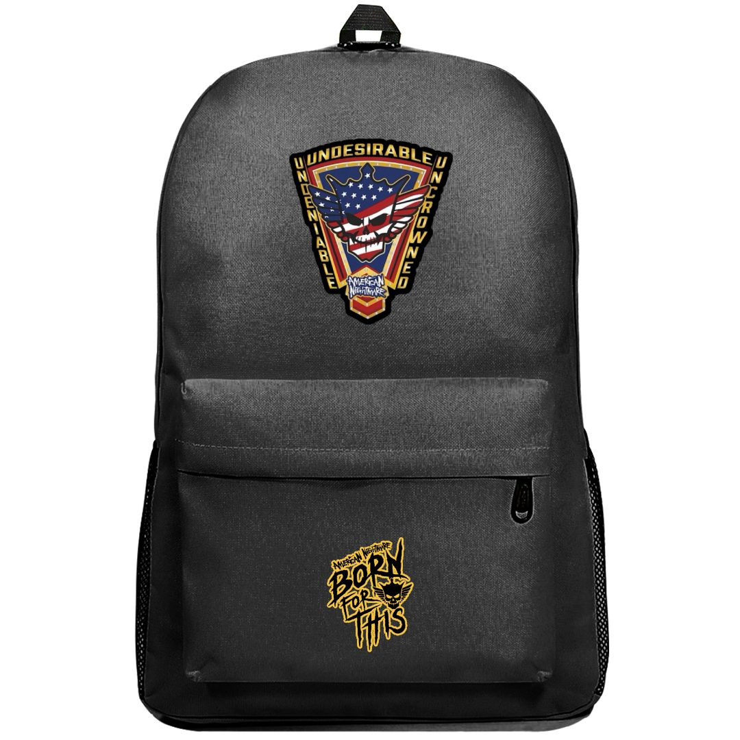 WWE Cody Rhodes Backpack SuperPack - Cody Rhodes Undesirable Logo Sticker Art