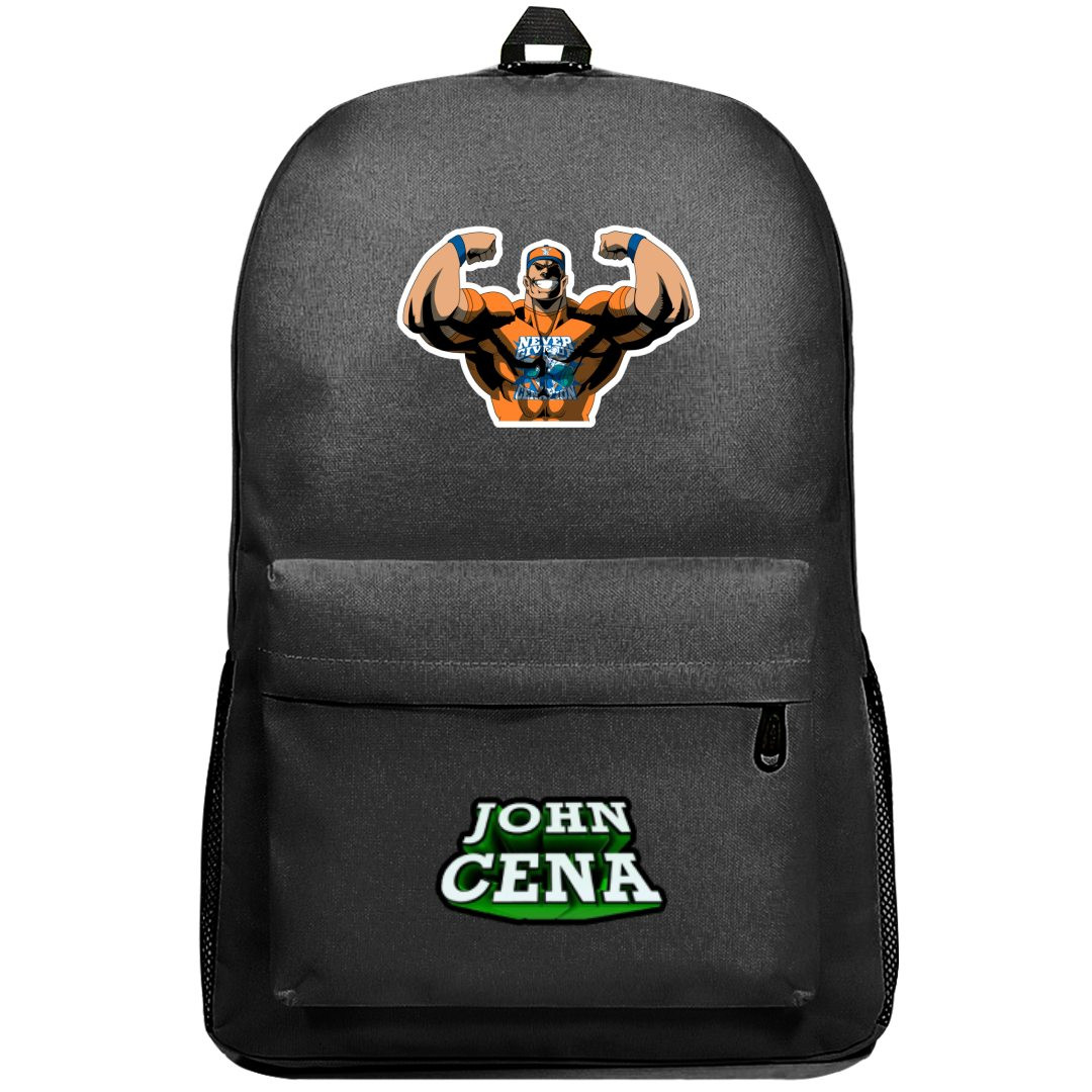 WWE John Cena Backpack SuperPack - John Cena All Might Sticker Art