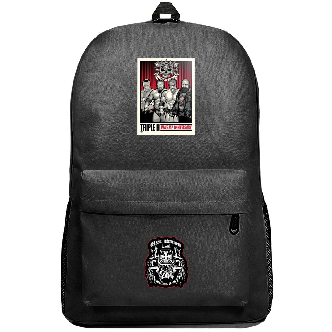 WWE Triple H Backpack SuperPack - Triple H WWE 25th Anniversary Poster