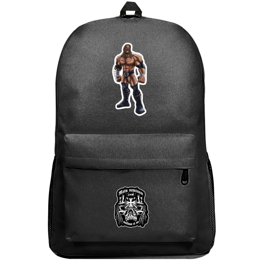 WWE Triple H Backpack SuperPack - Triple H Standing Cartoon Art