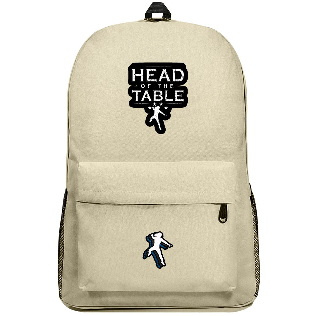 WWE Roman Reigns Backpack SuperPack - Roman Reigns Head Of The Table Sticker Art