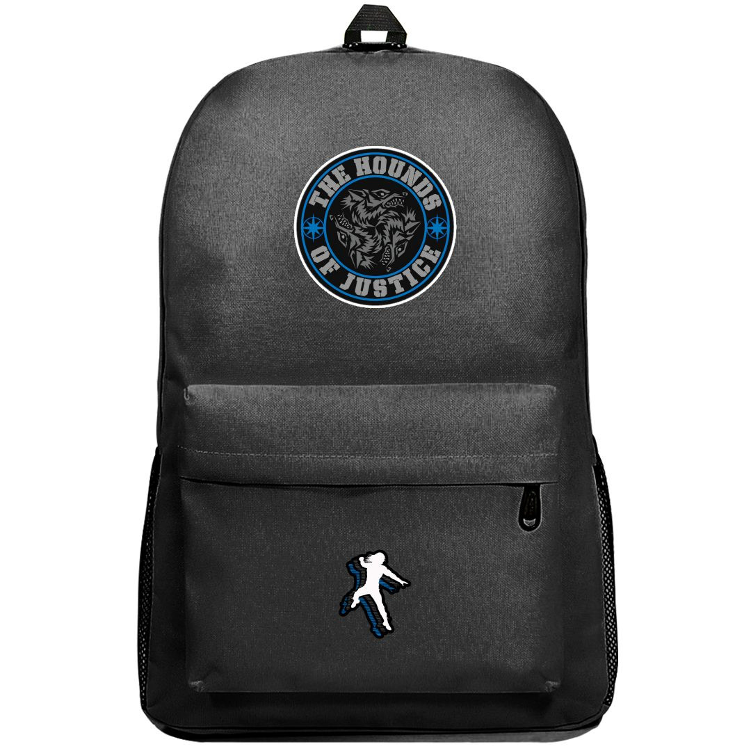WWE Roman Reigns Backpack SuperPack - Roman Reigns The Hounds Of Justice Sticker Art