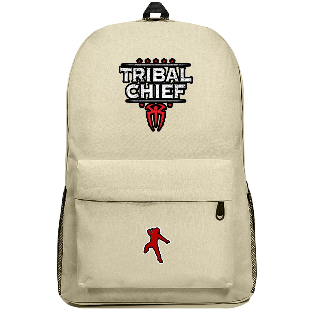 WWE Roman Reigns Backpack SuperPack - Roman Reigns Tribal Chief Sticker Art