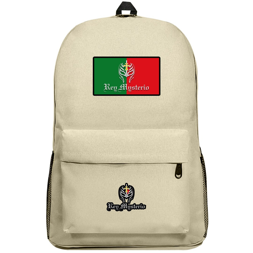 WWE Rey Mysterio Backpack SuperPack - Rey Mysterio Flag Sticker Art