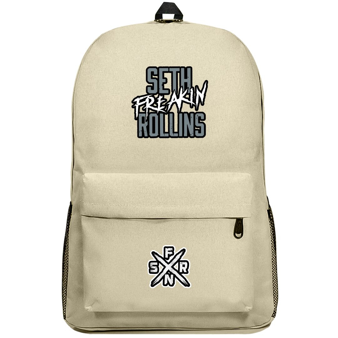 WWE Seth Rollins Backpack SuperPack - Seth Rollins Freakin Sticker Art