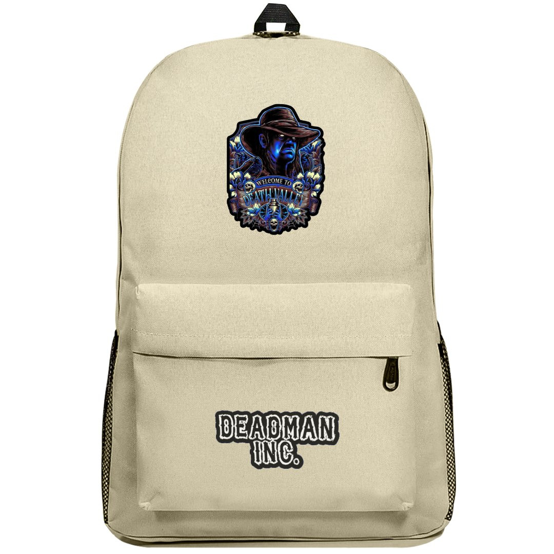 WWE Undertaker Backpack SuperPack - Undertaker Death Valley Sticker Art