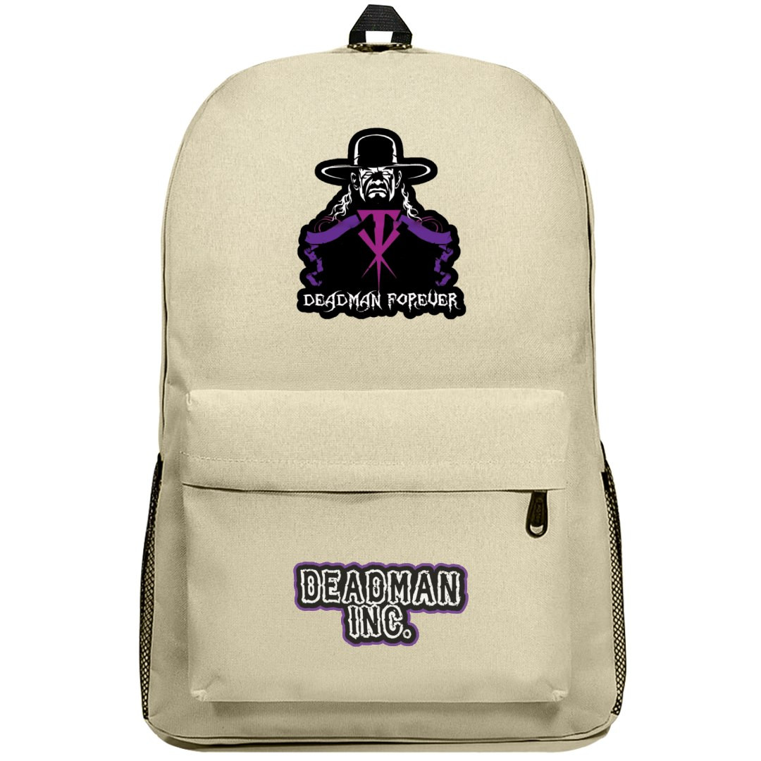 WWE Undertaker Backpack SuperPack - Undertaker Deadman Sticker Art